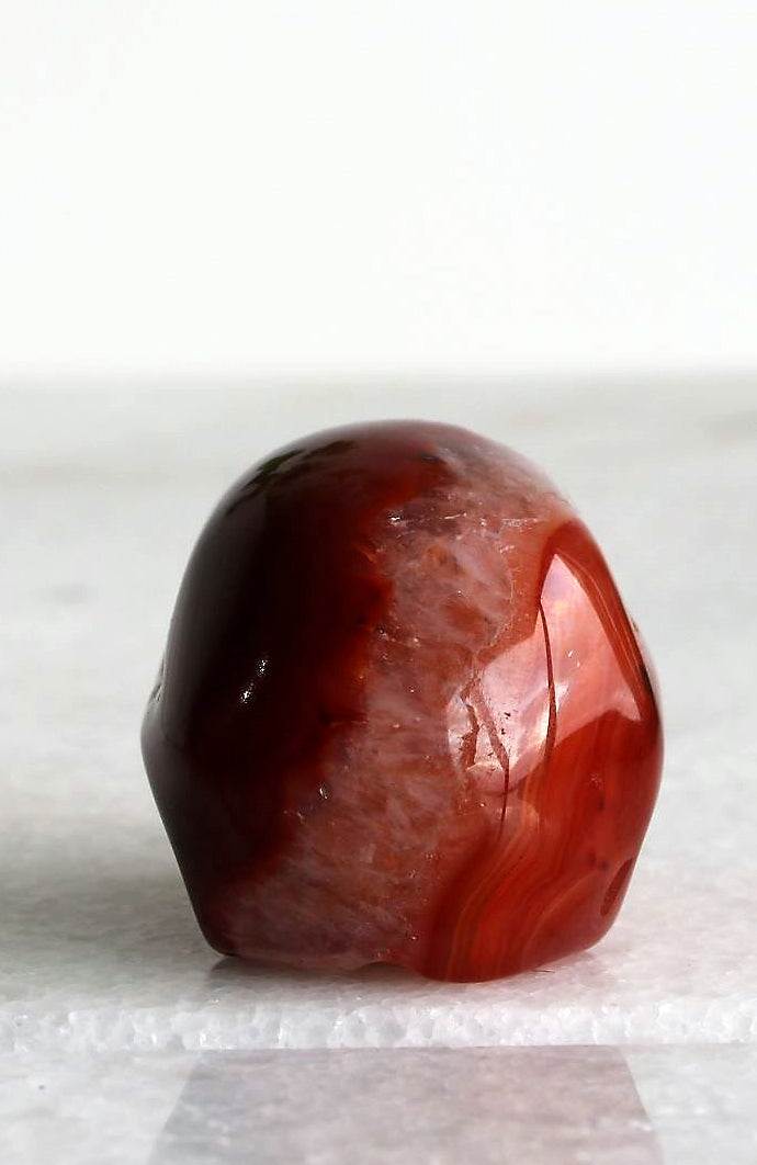 Carnelian Skull